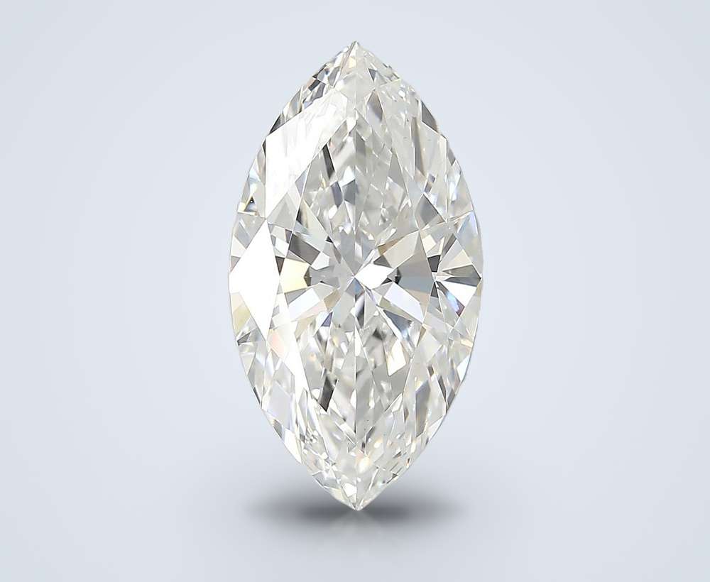 3.57ct E VVS2 Rare Carat Ideal Cut Marquise Lab Grown Diamond