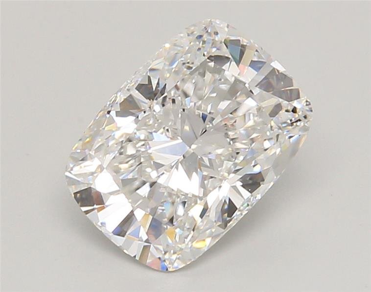 3.00ct E VVS2 Rare Carat Ideal Cut Cushion Lab Grown Diamond