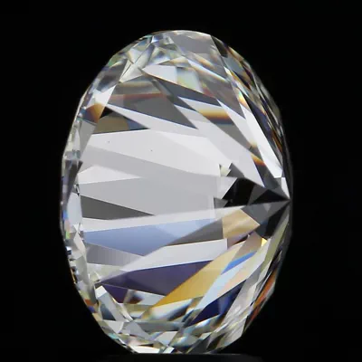 4.07ct J VVS2 Rare Carat Ideal Cut Round Diamond