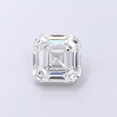 1.06ct F VVS2 Rare Carat Ideal Cut Asscher Lab Grown Diamond