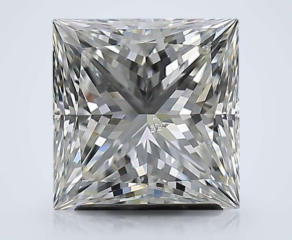 2.51ct J SI2 Rare Carat Ideal Cut Princess Diamond