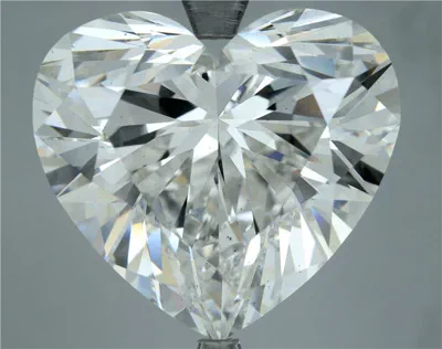 27.05ct F VS2 Rare Carat Ideal Cut Heart Lab Grown Diamond