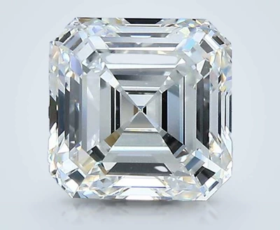 2.01ct H VVS2 Rare Carat Ideal Cut Asscher Diamond