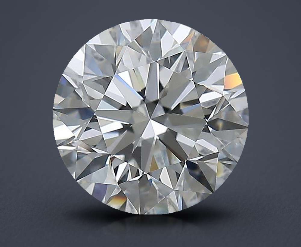 3.01ct I VVS2 Excellent Cut Round Diamond