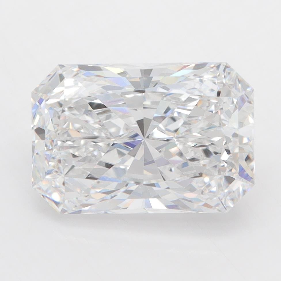 3.08ct E VVS1 Rare Carat Ideal Cut Radiant Lab Grown Diamond