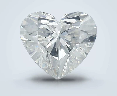 1.00ct I SI2 Rare Carat Ideal Cut Heart Diamond