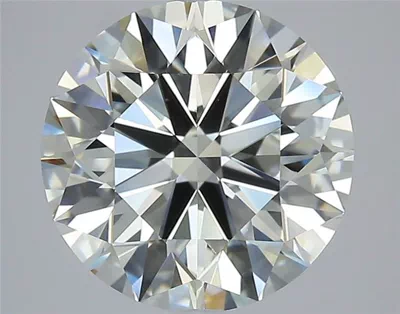 3.51ct I VS2 Rare Carat Ideal Cut Round Diamond