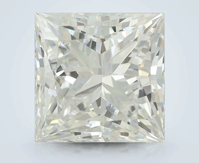 5.05ct E VVS2 Rare Carat Ideal Cut Princess Lab Grown Diamond