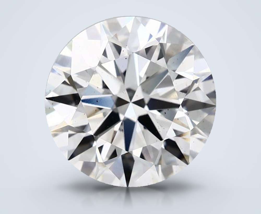 4.05ct E SI1 Rare Carat Ideal Cut Round Lab Grown Diamond