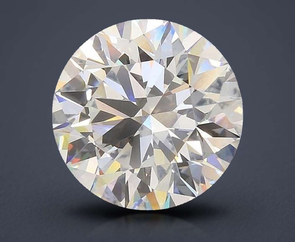5.58ct F VS1 Rare Carat Ideal Cut Round Lab Grown Diamond