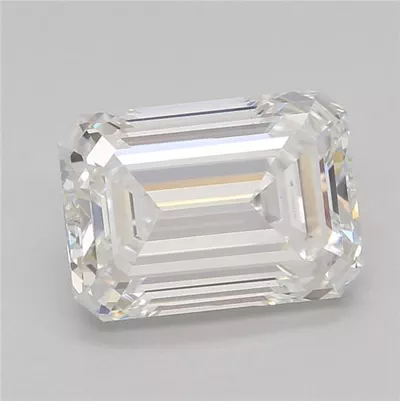 1.76ct E VS1 Rare Carat Ideal Cut Emerald Lab Grown Diamond