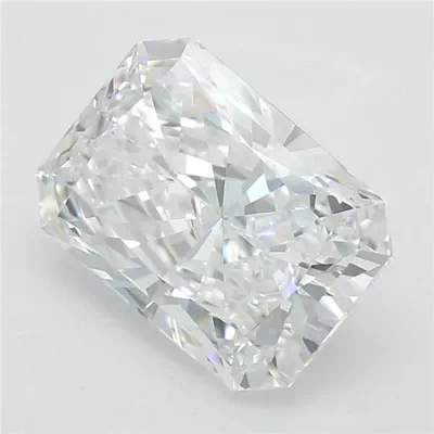 1.34ct D VVS2 Rare Carat Ideal Cut Radiant Lab Grown Diamond