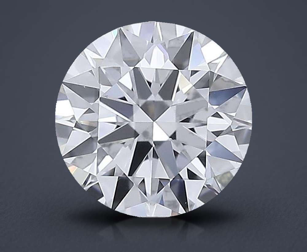 1.01ct D SI1 Rare Carat Ideal Cut Round Lab Grown Diamond