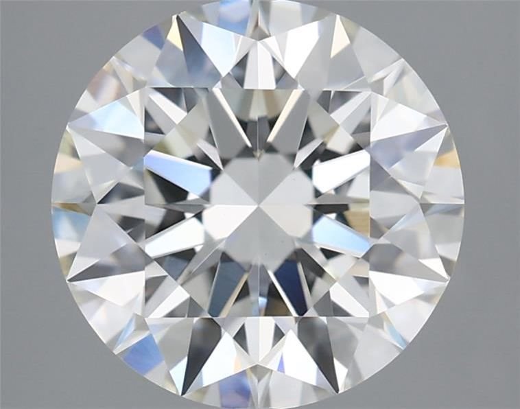 3.31ct H VVS2 Excellent Cut Round Lab Grown Diamond