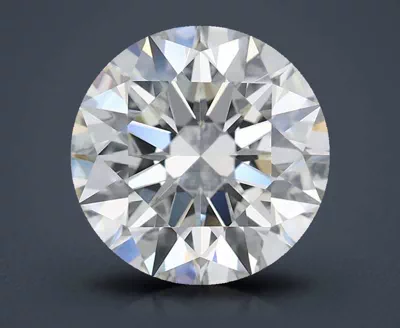 3.31ct H VVS2 Excellent Cut Round Lab Grown Diamond