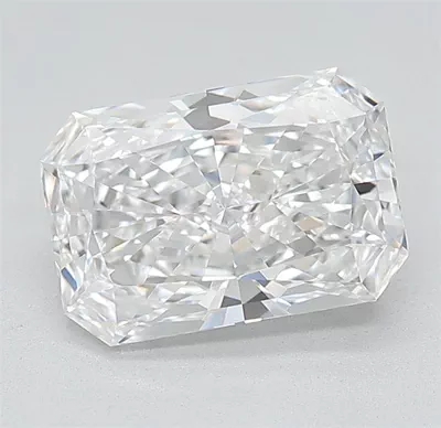 2.00ct F VVS1 Excellent Cut Radiant Lab Grown Diamond