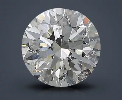 3.01ct H SI2 Excellent Cut Round Diamond