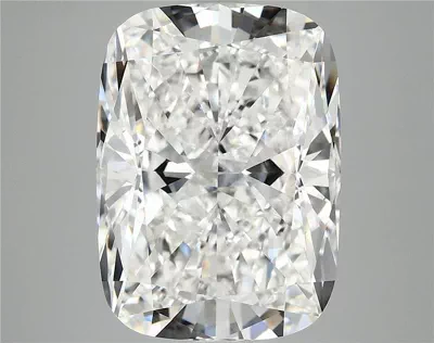 9.61ct F VVS2 Rare Carat Ideal Cut Cushion Lab Grown Diamond