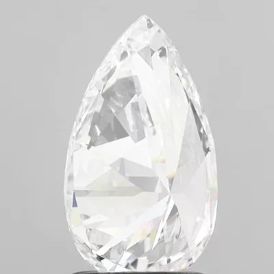 1.74ct D VS1 Rare Carat Ideal Cut Pear Lab Grown Diamond