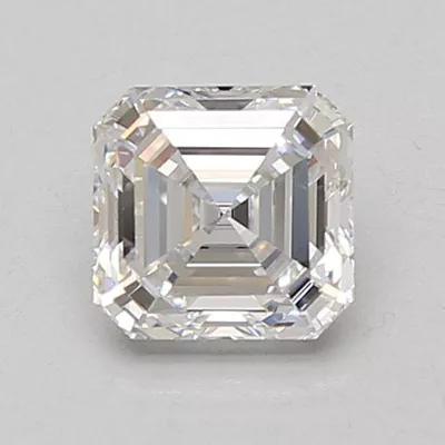 1.08ct E VVS2 Rare Carat Ideal Cut Asscher Lab Grown Diamond