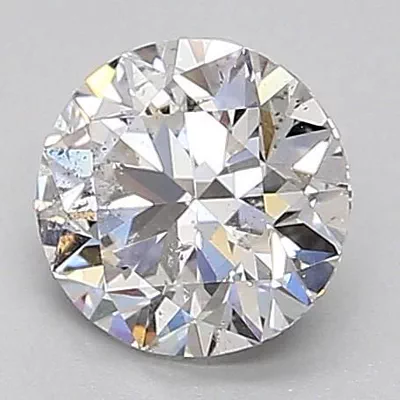 0.90ct F SI2 Very Good Cut Round Diamond