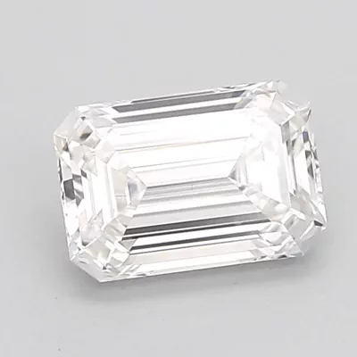 1.70ct E VS1 Rare Carat Ideal Cut Emerald Lab Grown Diamond