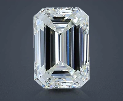 2.50ct J VS2 Rare Carat Ideal Cut Emerald Diamond