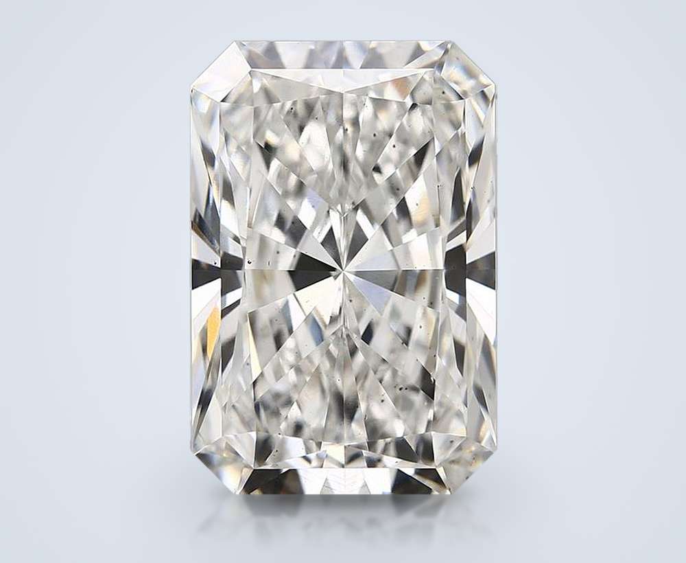 15.04ct G VS2 Rare Carat Ideal Cut Radiant Lab Grown Diamond