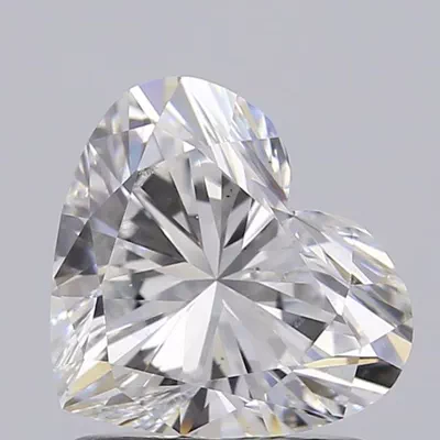 1.07ct E VS1 Rare Carat Ideal Cut Heart Lab Grown Diamond