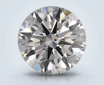 3.07ct G SI2 Rare Carat Ideal Cut Round Lab Grown Diamond