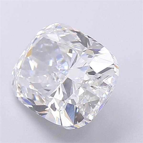 3.06ct E VVS2 Rare Carat Ideal Cut Cushion Lab Grown Diamond