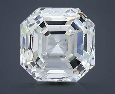 1.11ct H VS2 Very Good Cut Asscher Diamond