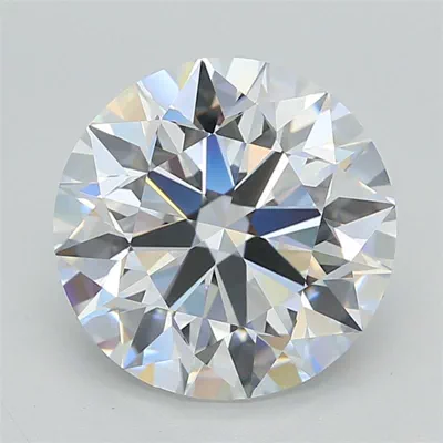 4.04ct D VVS1 Rare Carat Ideal Cut Round Lab Grown Diamond