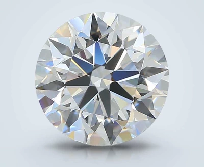 4.04ct D VVS1 Rare Carat Ideal Cut Round Lab Grown Diamond