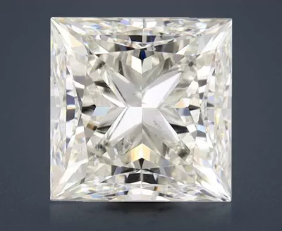 1.00ct K SI2 Very Good Cut Princess Diamond
