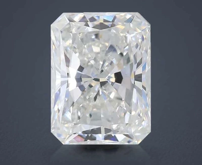 2.09ct F VVS2 Rare Carat Ideal Cut Radiant Lab Grown Diamond