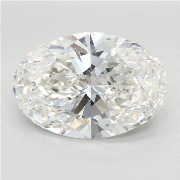 10.08ct G VVS2 Rare Carat Ideal Cut Oval Lab Grown Diamond