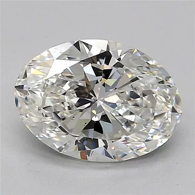 2.11ct F VS2 Rare Carat Ideal Cut Oval Diamond