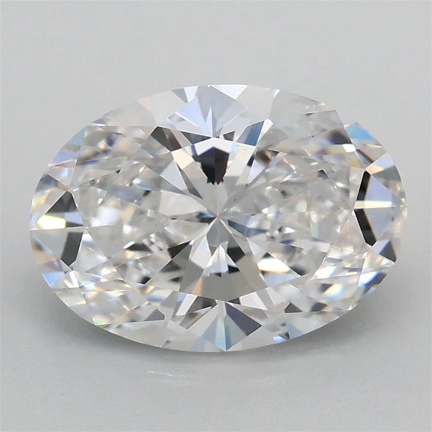 2.08ct D VS1 Rare Carat Ideal Cut Oval Lab Grown Diamond