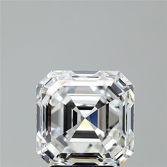 4.52ct D VVS2 Very Good Cut Asscher Lab Grown Diamond