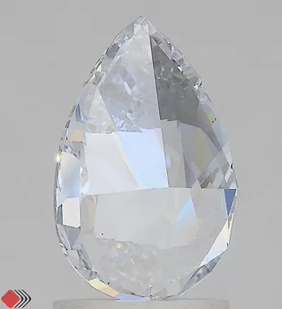 2.30ct H VS2 Very Good Cut Pear Lab Grown Diamond