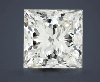 15.89ct G VS1 Rare Carat Ideal Cut Princess Lab Grown Diamond