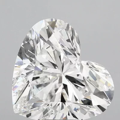 10.16ct E VVS2 Rare Carat Ideal Cut Heart Lab Grown Diamond