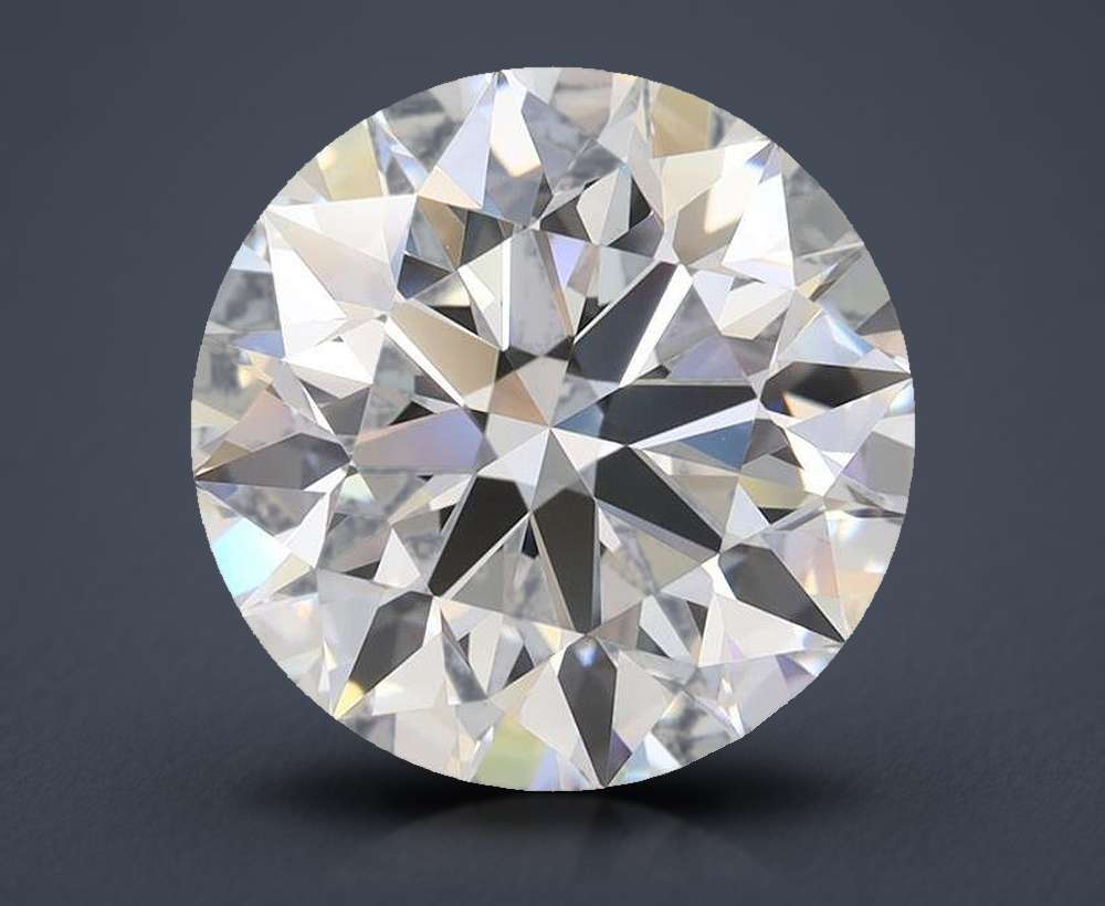 4.35ct D VVS1 Rare Carat Ideal Cut Round Lab Grown Diamond