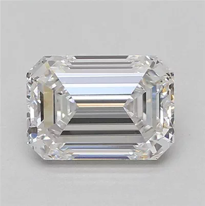 1.56ct D VS1 Rare Carat Ideal Cut Emerald Lab Grown Diamond