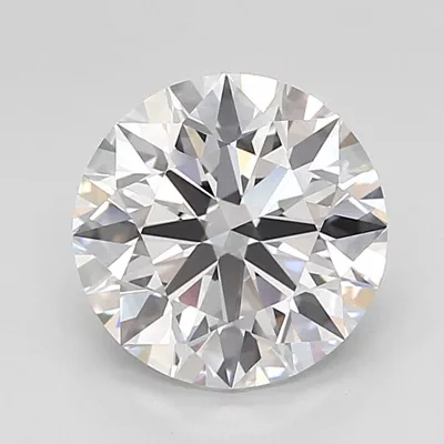 3.76ct D IF Rare Carat Ideal Cut Round Lab Grown Diamond
