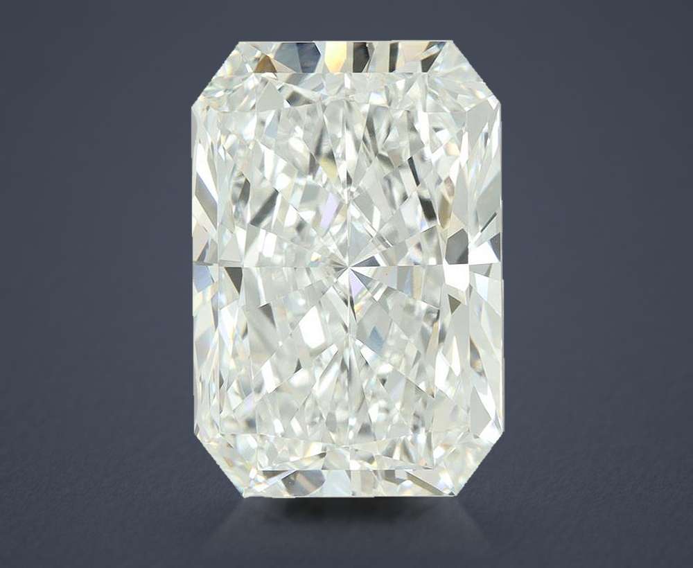 12.03ct F VS1 Rare Carat Ideal Cut Radiant Lab Grown Diamond