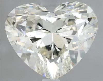 2.07ct I SI1 Rare Carat Ideal Cut Heart Diamond