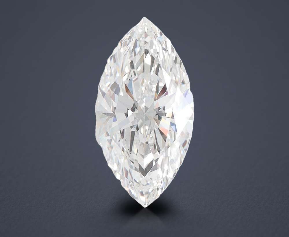 1.75ct D VVS1 Rare Carat Ideal Cut Marquise Lab Grown Diamond