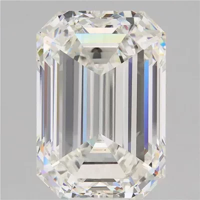 15.07ct G VVS2 Rare Carat Ideal Cut Emerald Lab Grown Diamond